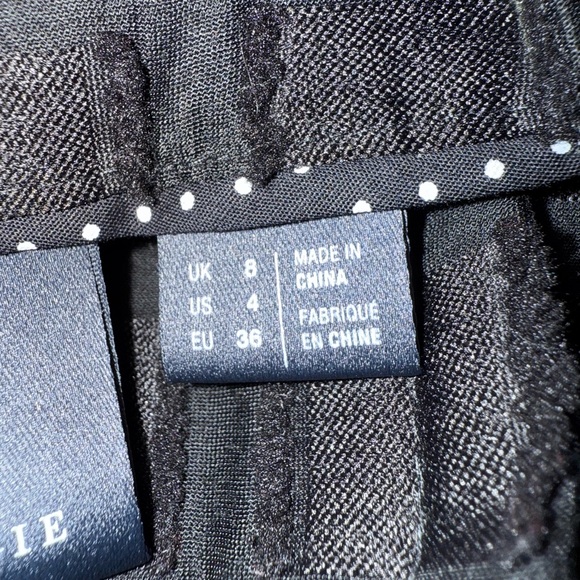 Anthropologie Maeve Merida Flounced Hi- Lo Textured Midi Skirt - Size 4 - Picture 5 of 8